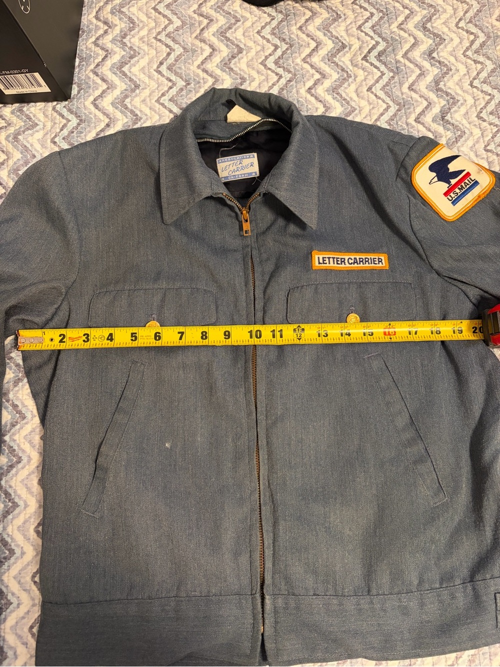 Letter Carrier Blue Work Jacket - Picture 11 of 14